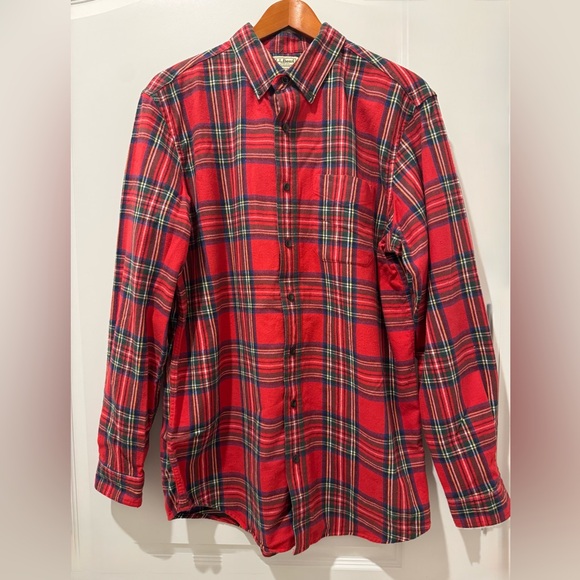 J CREW flannel Large/Tall - Picture 1 of 3